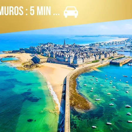 Apartment Layton - A 2 Min De La Plage, Du Sillon Et D'intra Muros ! *